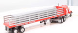 Lionel 6-12786 LIONELVILLE Blue Truck Steel Tractor & Trailer O Scale Like New