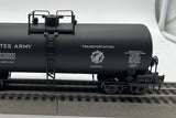 Weaver u1317d US Army 40' Tank Car DODX 12650 O Scale  Like New