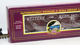 MTH Premier 20-93009 Western Maryland 40' Box Car O SCALE NEW