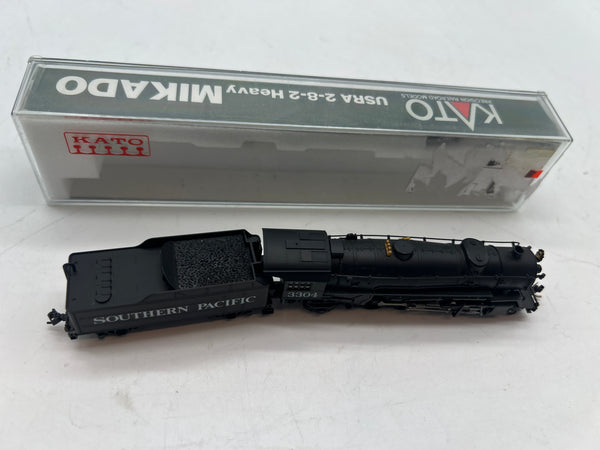 Kato 126-0114 Usra 2-8-2 Heavy Mikado Steam Locomotive N SCALE Like New