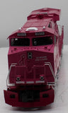 MTH Railking 30-20322-1E Breast Cancer Awareness ES44AC Imperial Diesel With Proto-Sound 3.0 O SCALE Used Excellent