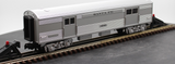MTH RAIL KING Rugged Rail Series 30-4222A Santa Fe Silver Baggage Car O SCALE Used Excellent