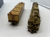 United Scale Models PFM Brass Santa Fe 4-8-4 Locomotive HO SCALE as is  Used Damaged Box