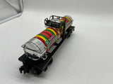 Lionel 6-9278 Life Savers chrome single dome tank car O scale Used Excellent as is