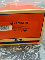 Lionel 6-11984 Corvette GP-7 train set with 4-diecast 'Vettes 1999 O scale NEW