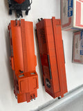 American Flyer Lionel Illinois Central Gulf IC 6-48001, 6-48701, 4-9712 GP-20 Diesel Locomotive, Caboose, & Boxcar S SCALE Like New