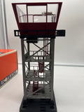 Lionel 6-2318 #192 control tower Red- MPC era? O SCALE Used AS IS Damaged Box