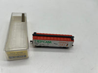 Model Power No. 3720 Tropicana orange juice refrigerator collector's car N scale  Like New