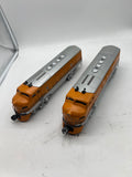 Lionel 6-14559 DENVER & RIO GRANDE TMCC F3 DIESEL A-A (PWR A #5521, DMY A #5524) O SCALE Like New