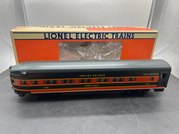 Lionel 6-19120  Great Northern "Corral Coulee" Observation Car #1192 O SCALE Like New