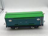 MTH Tinplate 10-2039 200 Series Std. Gauge Box Car - Blue & Light Green Rare STANDARD GAUGE Like New