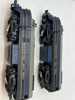 Williams SN-200 Baltimore Ohio B&O Baldwin Sharks Power & Dummy diesel locomotive set O SCALE Like New