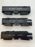 LifeLike LLTNYC3 Set of 3 New York central NYC (2 Pow 1 NonPow) Diesel Locomotives w Fans HO SCALE Like New No Box