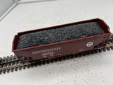 MTH Premier 20-90152e Pennsylvania O Scale Premier 2-Bay Offset Hopper Car Used Excellent