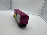 Lionel 6-19951, I love Massachusetts box car, 1998 O SCALE Like New