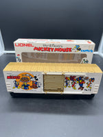 Lionel 6-9672 Mickey Mouse 50th Anniversary Boxcar RARE O SCALE Limited