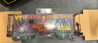 WEAVER PENN STATE GEISINGER U25B DIESEL LOCOMOTIVE #2000 WITH 4 FREIGHT CARS AND CABOOSE VERY LIMITED O SCALE NEW