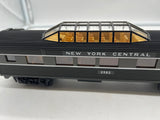 MTH Railking 30-6110D New York Central NYC Lightning Stripe Streamlined Vista Dome Passenger Car O SCALE Used Excellent