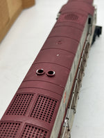 Lionel POSTWAR 2321 LACKAWANNA TRAINMASTER DIESEL LOCOMOTIVE MAROON ROOF O SCALE Used Damaged Box