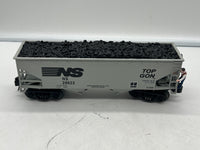 RMT RMT96247 NORFOLK SOUTHERN NS 2 BAY COAL HOPPER WITH FIGURE, LOAD O SCALE NEW