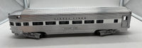 Lionel 6-19163 Lionel Lines 2531 silver rail aluminum observation car O SCALE Like New