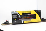 K-Line K6332-10512 Warbonnet Alum. Tank Car O SCALE NEW
