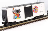Lionel 6-19245 DISNEY Mickey's World Tour Hi-Cube Boxcar #19245 O Scale Like New