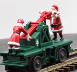 Lionel 6-18459 Christmas Handcar O SCALE Used Excellent
