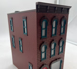 MTH Railking 30-90372 Brown Stone 3-Story Town House O SCALE Like New
