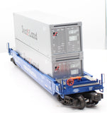 K-line K-7764 CSX Gunderson All-purpose Husky Stack O SCALE Like New