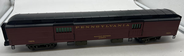 Lionel 6-25261 Pennnsylvania Railroad PRR REA Baggae Car 7874 O SCALE Like New