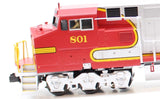 MTH Railking 30-20003-1 Santa Fe Dash-8 Diesel Engine With Proto-Sound 2.0 O SCALE NEW