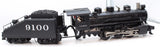 MTH Railking 30-1291-1 Santa Fe 0-8-0 Steam Engine w/Proto-Sound 2.0 O SCALE Used