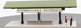 MTH Railking 30-9152 Operating Station Platform - Pennsylvania O SCALE Like New