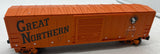 MTH Railking 30-74003 Great Northern 50' Modern Box Car orange rare O SCALE Like New