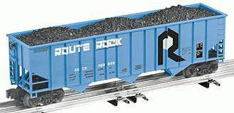 Lionel 6-17180 Rock Island Standard O 3-Bay Coal Hopper #700665 O SCALE Used Excellent