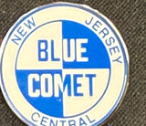 SUNDANCE PINS BCOM New Jersey Central Blue Comet Custom Pin Limited