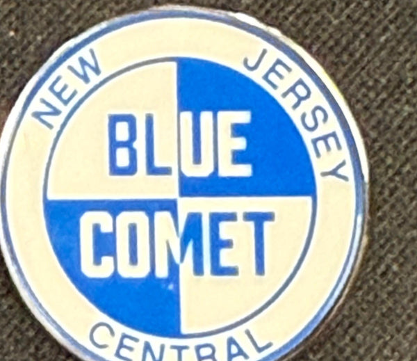 SUNDANCE PINS BCOM New Jersey Central Blue Comet Custom Pin Limited