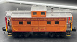 MTH PREMIER  15 Custom Weathered Chicago South Shore & South Bend Railroad Caboose Limited O SCALE WEATHERED AS IS Like New