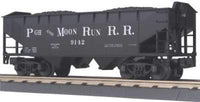 MTH Premier 20-97487 Pittsburgh & Moon Run 2-Bay Offset Hopper Car O SCALE NEW