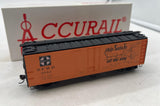 Accurail 8082 Santa Fe ATSF map reefer car  HO SCALE Like New