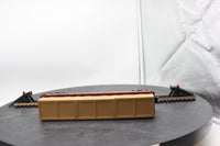MTH Railking 30-7209 Pennsylvania Car Semi Scale Gondola & 3 crates no. 367829 O-27 Scale. O SCALE Like New