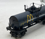 MTH 30-7327 MCDONALDS Tank Car RailKing O Scale Like New