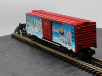 Lionel 6-39332 O-GAUGE 2010 HOLIDAY BOXCAR O SCALE Like New