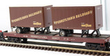 MTH Premier 20-98104 Pennsylvania Flat Car O SCALE Used