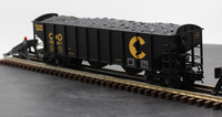 Atlas 2001809-1 Chessie System 70-Ton 3-Bay Open Hopper O Scale Like New