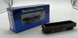 Blackstone Models B340566 DENVER & RIO GRANDE WESTERN Long Drop Bottom Gondola HOn3  Scale WEATHERED AS IS Used Excellent