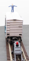 Lionel 6-36760 Baltimore & Ohio Sentinel Brakeman Boxcar O SCALE Used Excellent