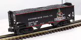 MTH Premier 20-97517 Pittsburgh/Champion Coal Co. 2-Bay Offset Hopper Car O SCALE Like New