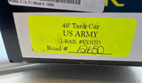 Weaver u1317d US Army 40' Tank Car DODX 12650 O Scale  Like New